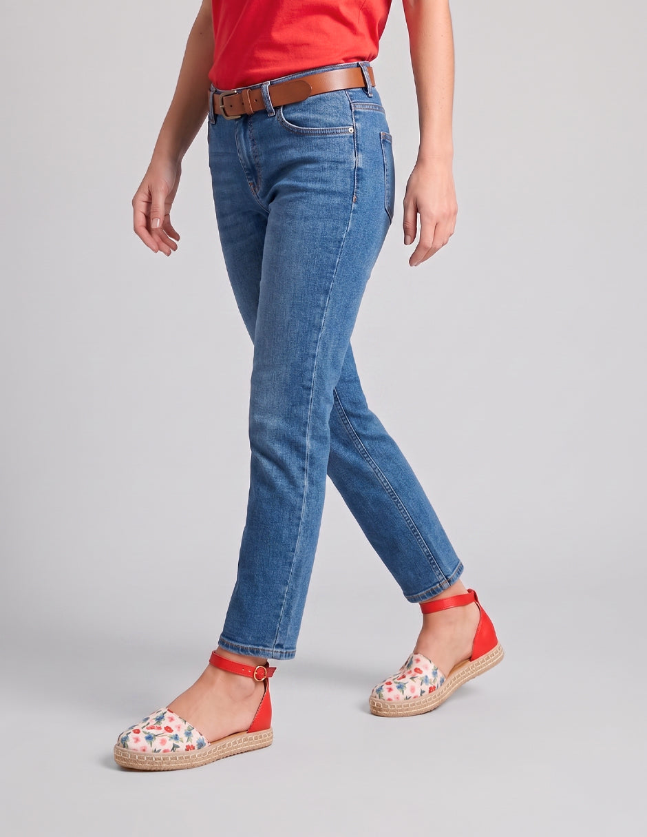 Sandalias de piso Naia en Textil – Multicolor