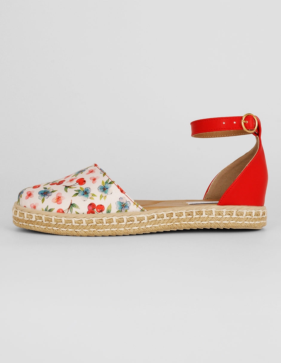 Sandalias de piso Exterior Textil Color Multicolor Para Mujer De RBCOLLECTION