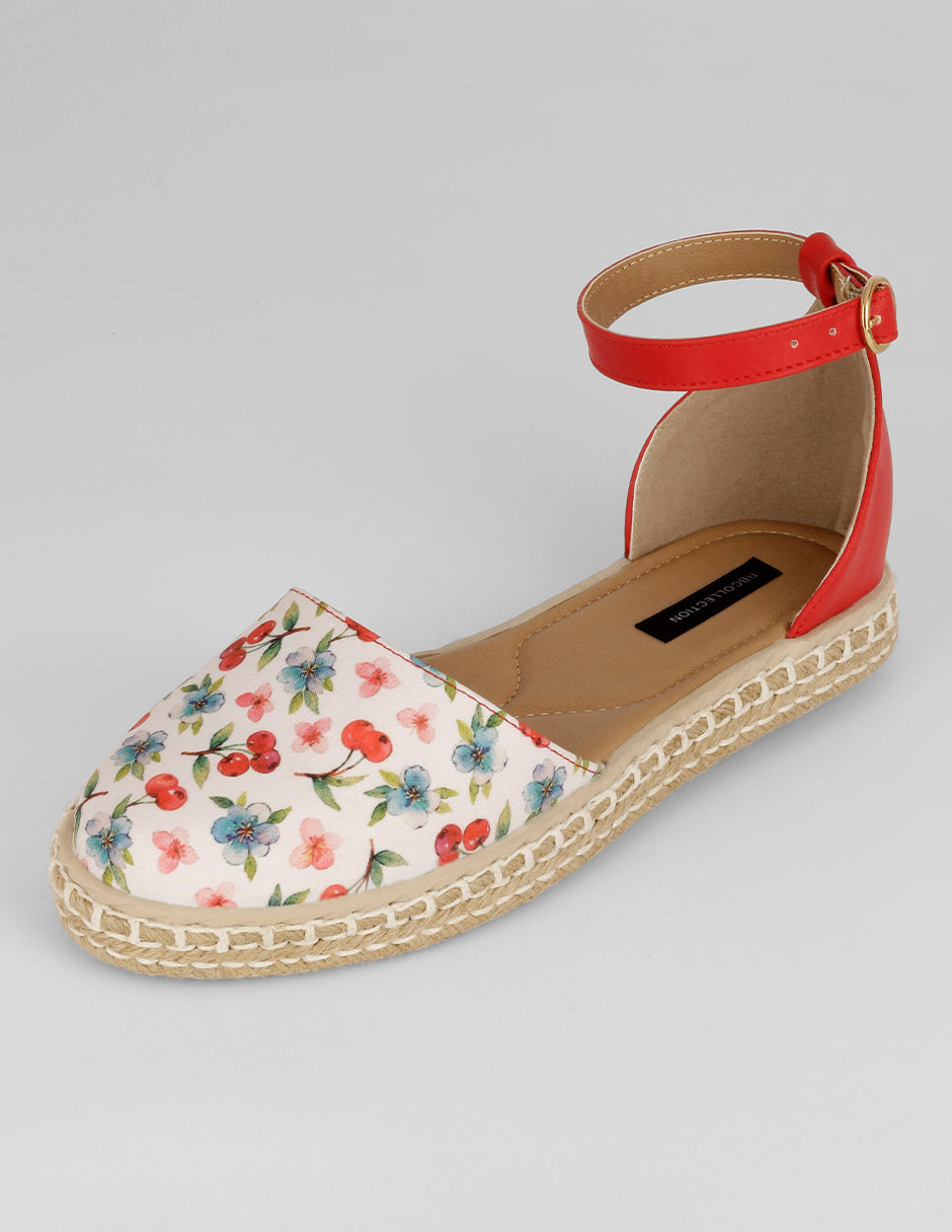 Sandalias de piso Naia en Textil – Multicolor