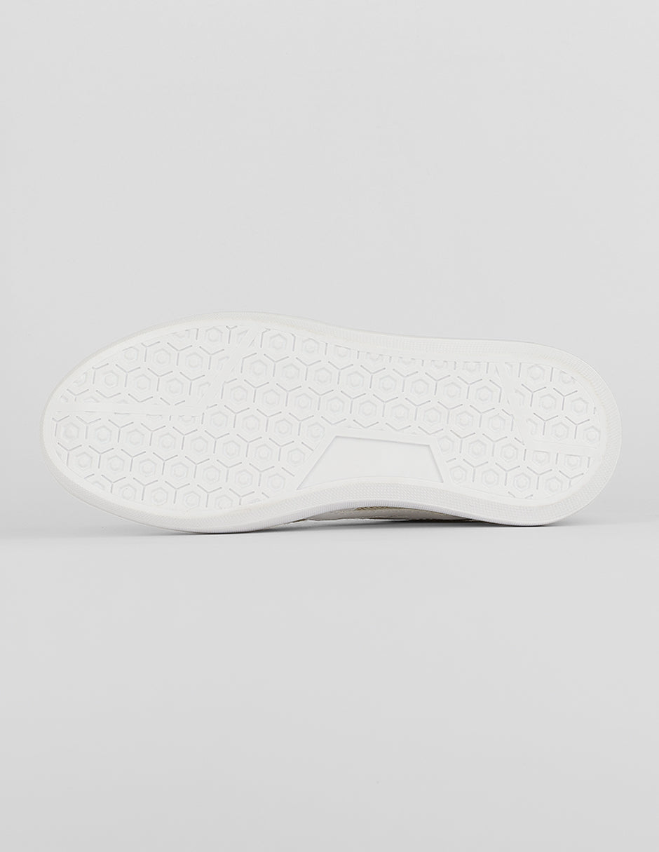Tenis con cordones  Sam en Textil – Beige