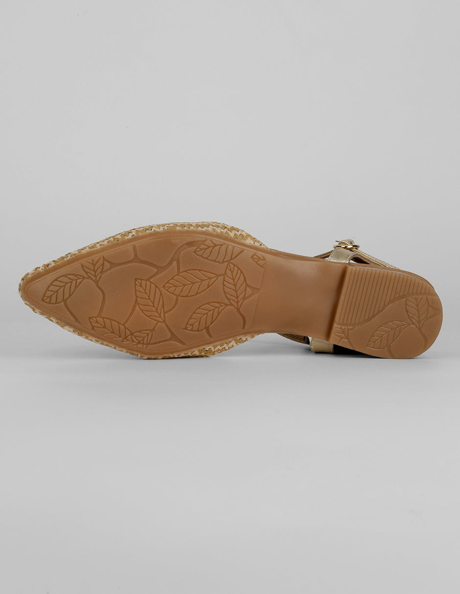 Flats puntales Onne en Sintético – Beige