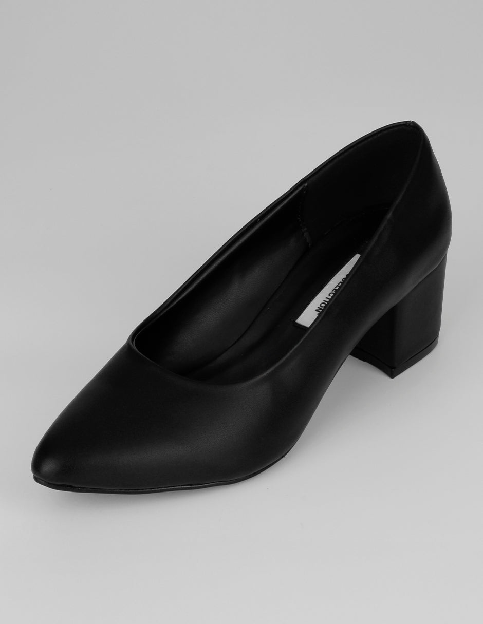 Zapatillas Classy en Piel vegana – Negro