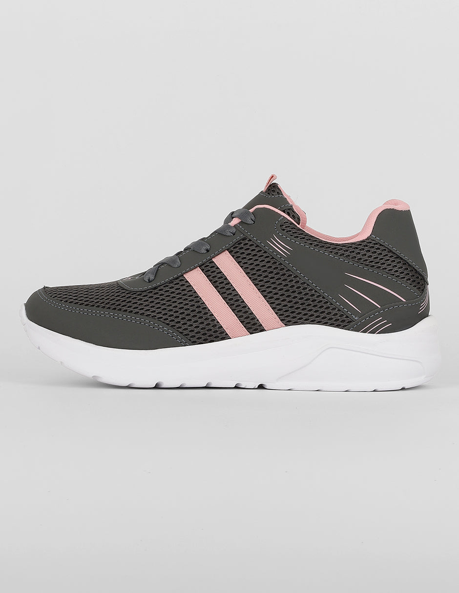 Tenis para entrenamiento Exterior Textil Color Gris Para Mujer De RBMOVE