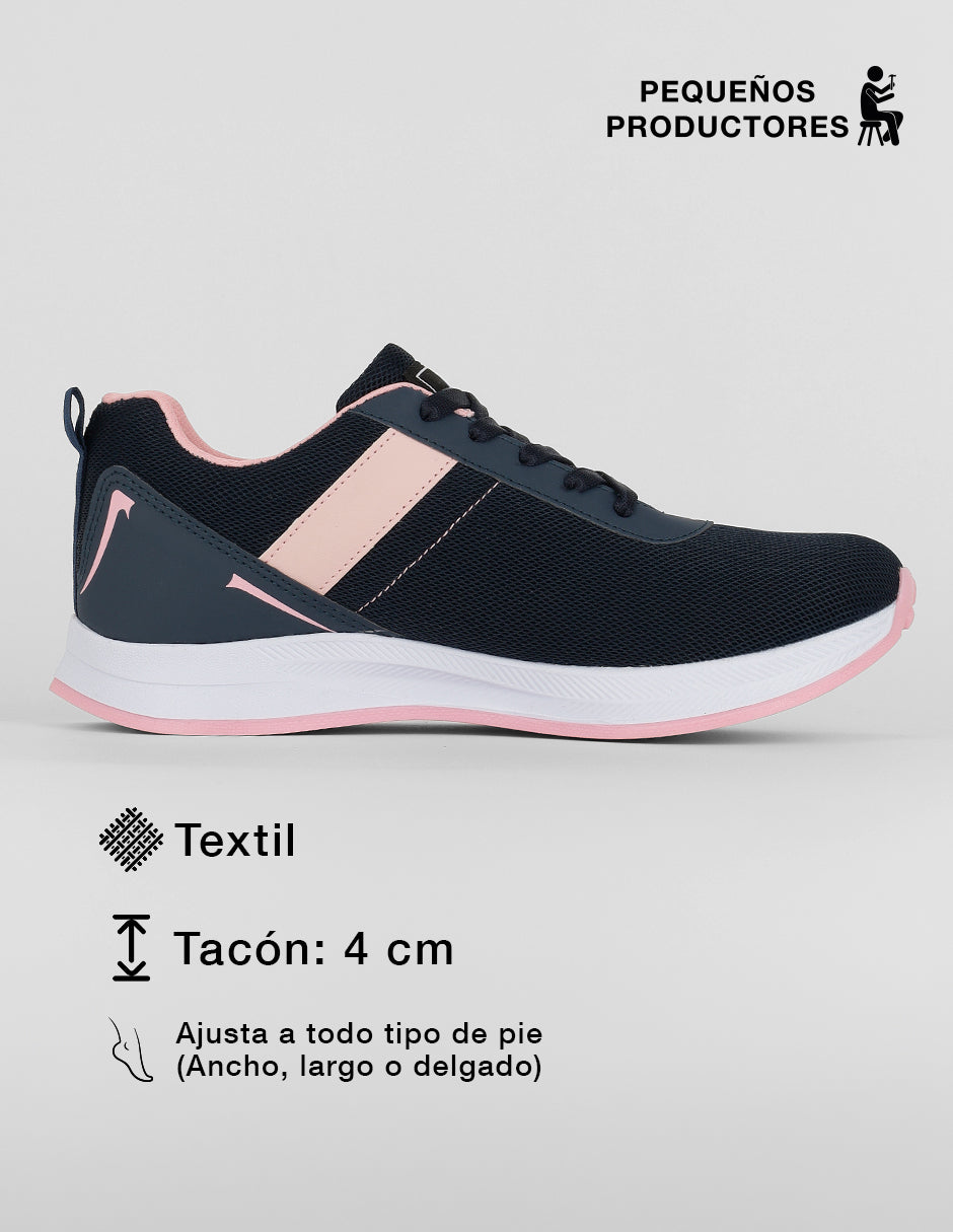 Tenis para entrenamiento  Sport en Textil – Azul