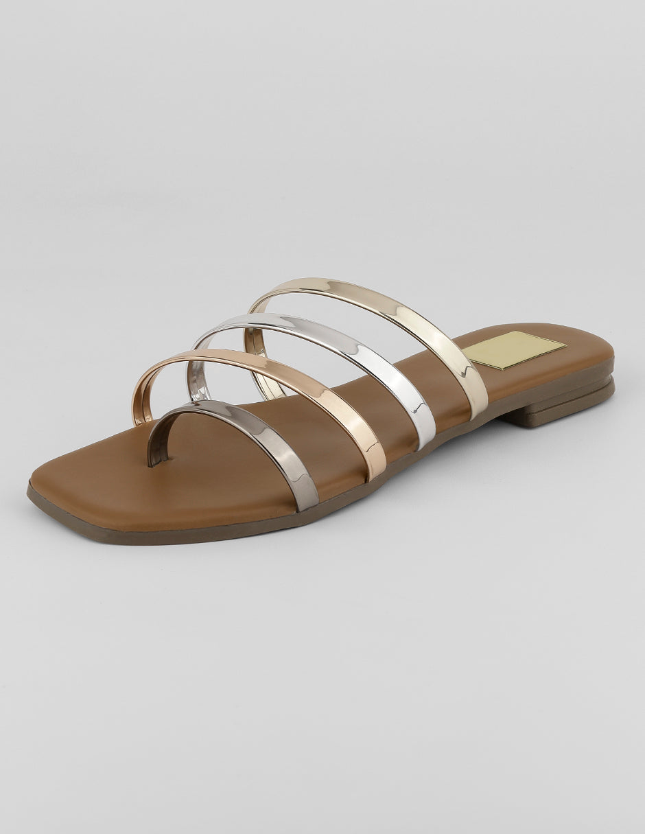 Sandalias de piso Soft en Sintético – Multicolor
