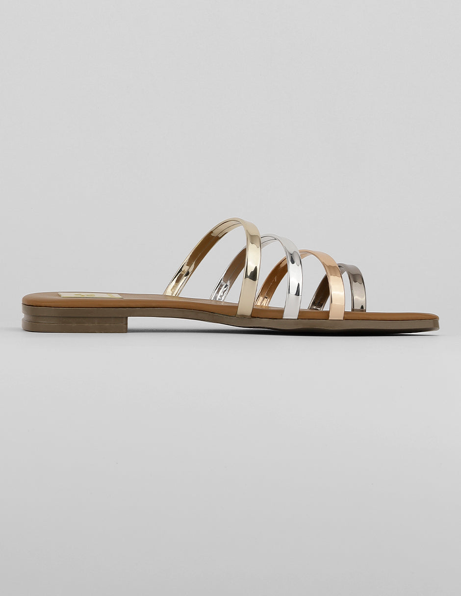 Sandalias de piso Soft en Sintético – Multicolor