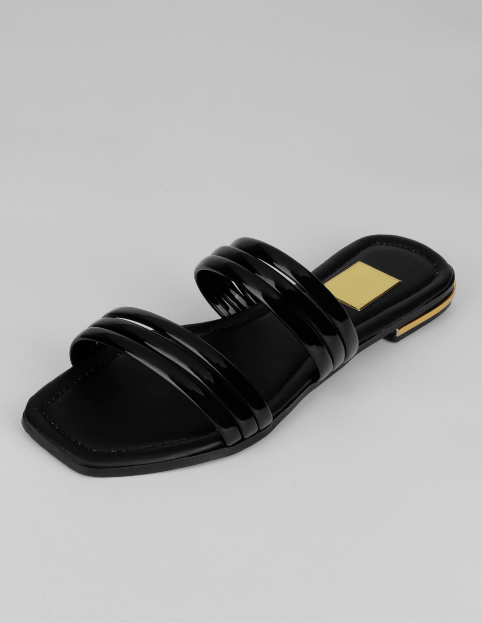 Sandalias de piso Soft en Sintético – Negro