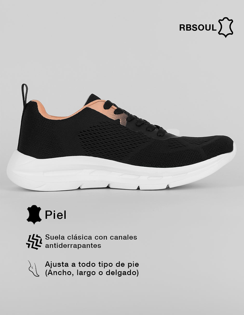 Tenis para entrenamiento  Sport en Textil – Negro