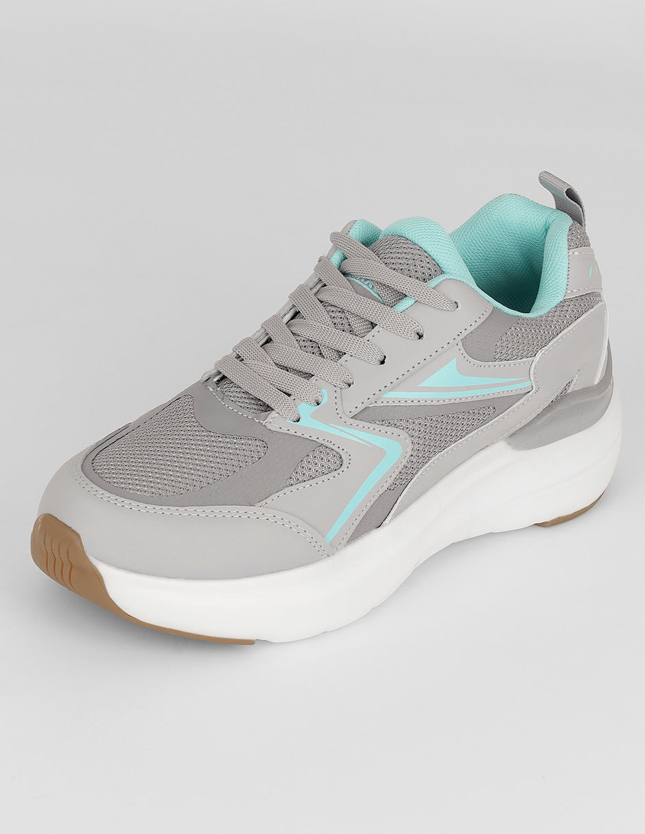 Tenis tipo deportivo  Urban en Textil – Gris