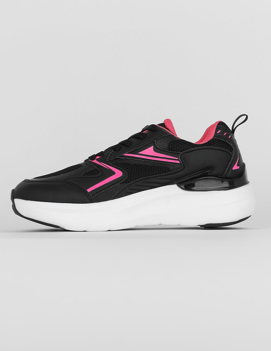 Tenis para entrenamiento Exterior Sintético Color Negro Para Mujer De RBCOLLECTION