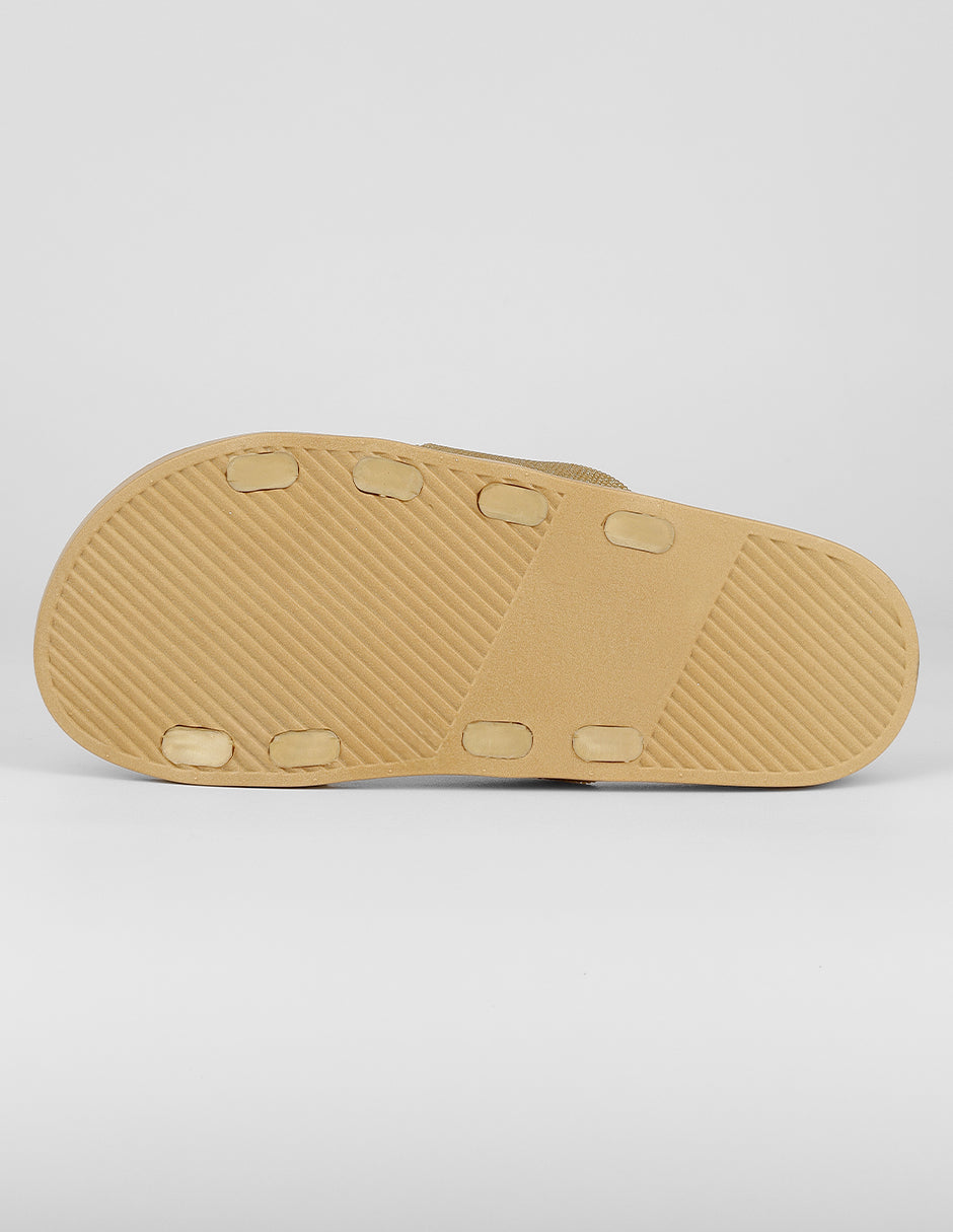 Sandalias de piso Walky en Sintético – Dorado
