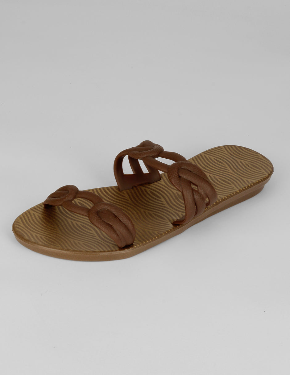 Sandalias de piso Soft en Sintético – Café