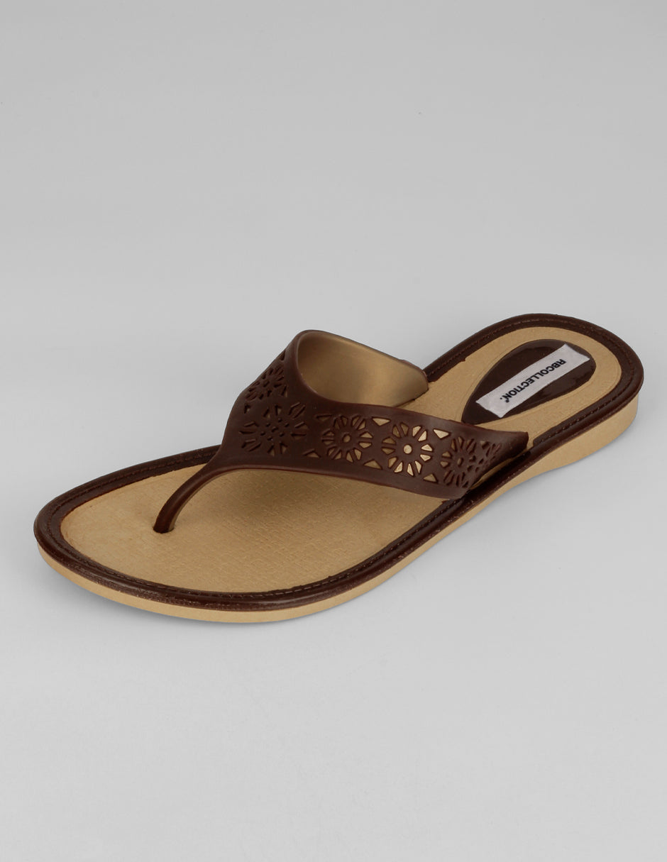 Sandalias de piso Walky en Sintético – Café