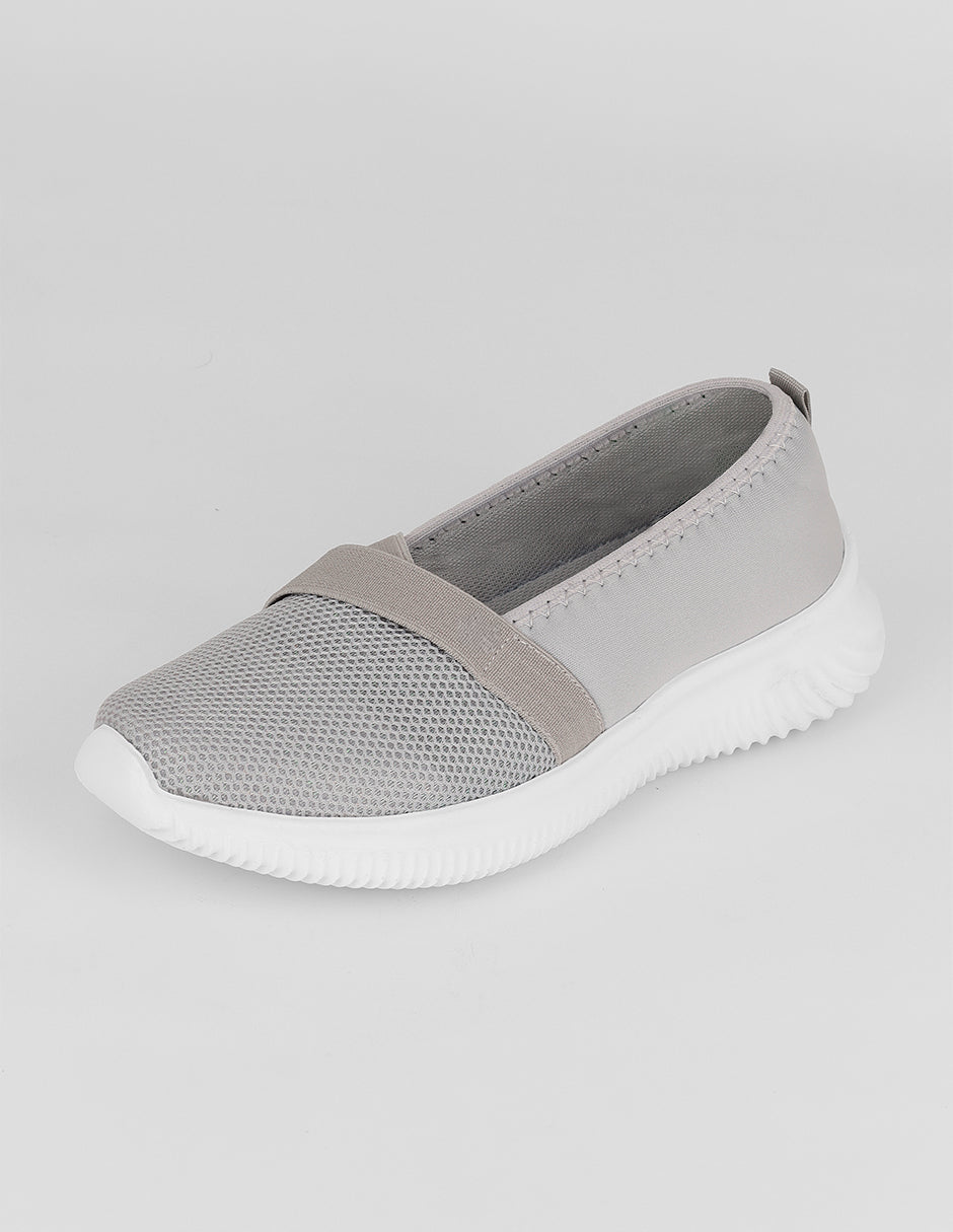 Zapatos de confort Comfy en Textil – Gris