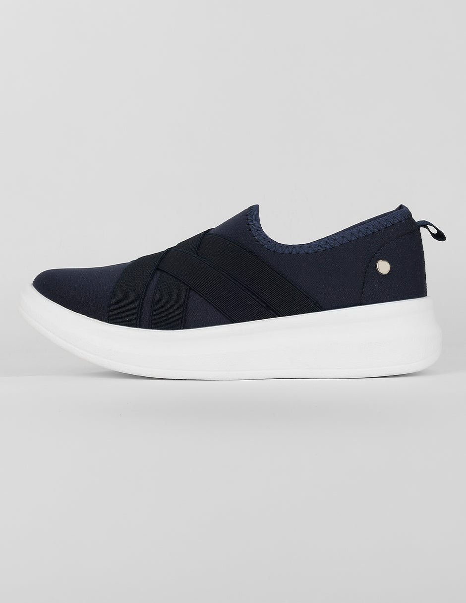 Zapatos de confort Exterior Textil Color Azul Para Mujer De RBCOLLECTION