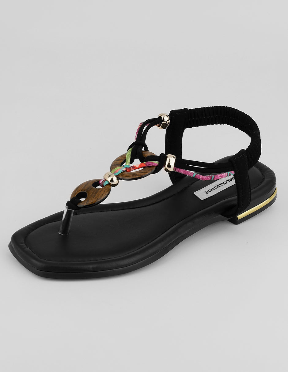 Sandalias de piso Ave en Sintético – Negro