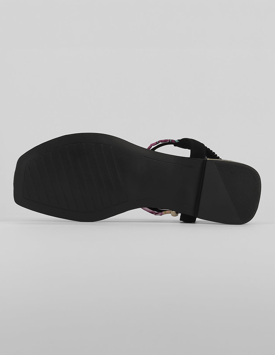 Sandalias de piso Ave en Sintético – Negro