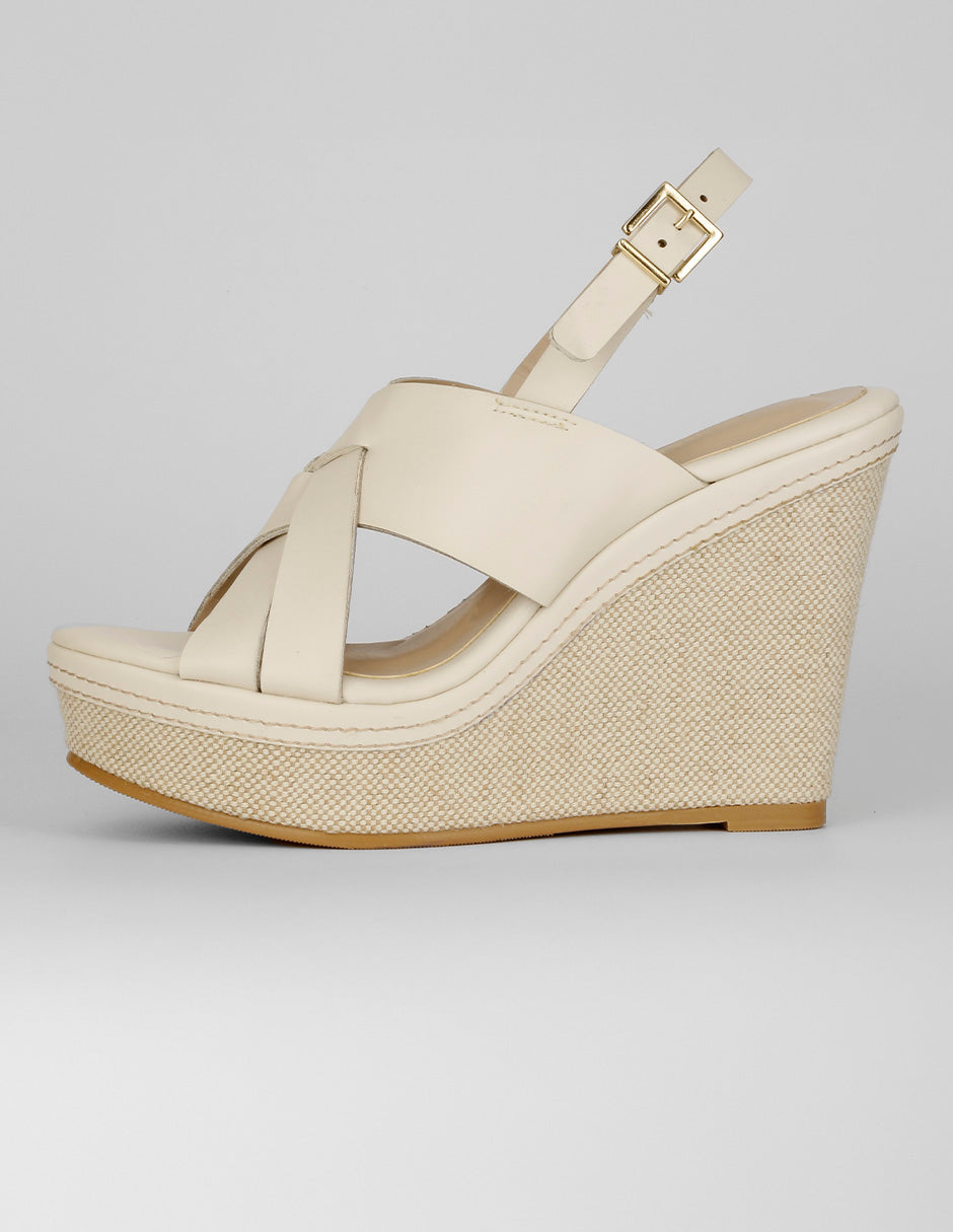 Sandalias con plataforma Exterior Piel vegana Color Late Para Mujer De RBCOLLECTION