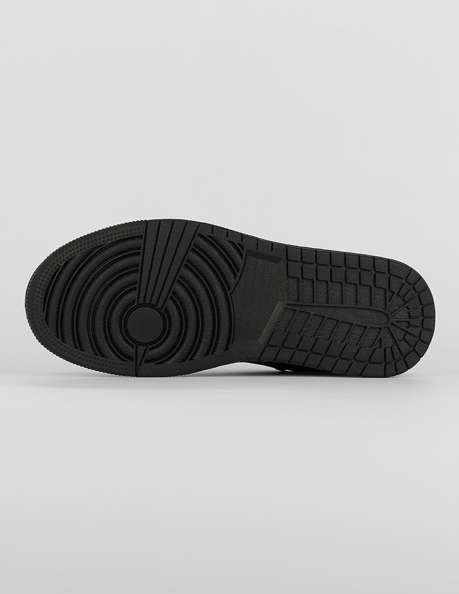 Tenis con cordones  Switch en Piel vegana – Negro