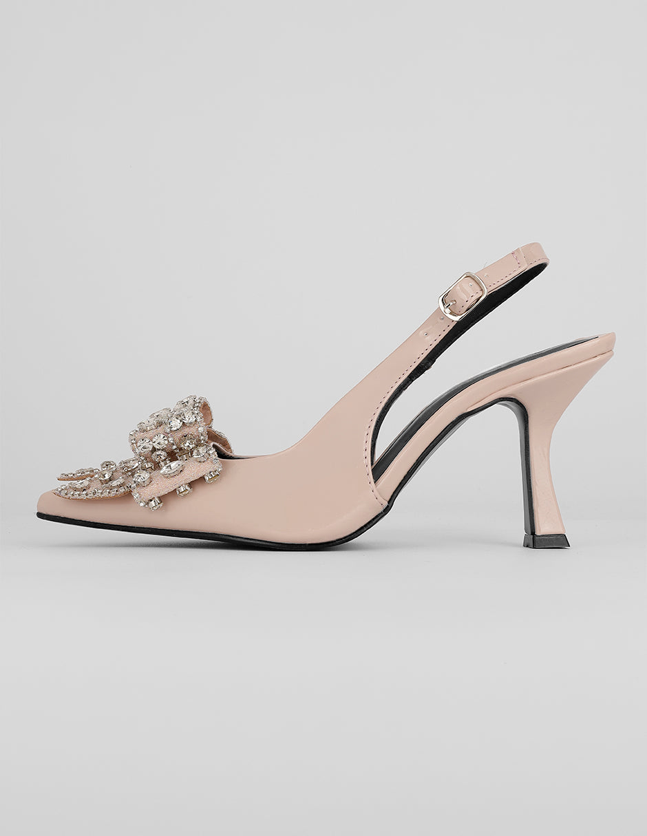 Zapatillas Exterior Charol Color Rosa Para Mujer De RBCOLLECTION