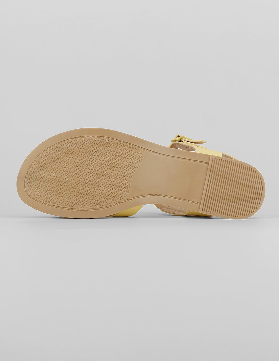 Sandalias de piso Steps en Sintético – Amarillo