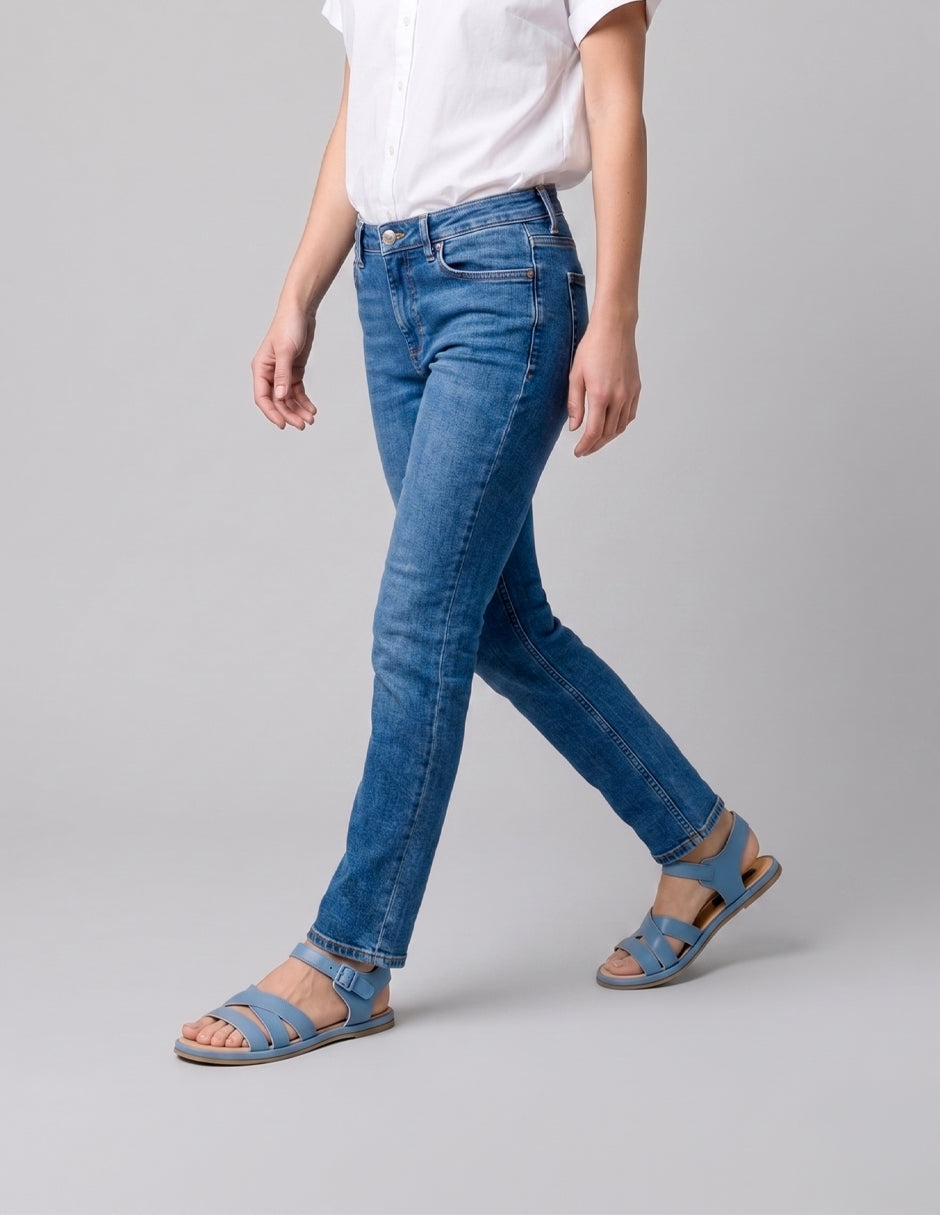 Sandalias de piso Steps en Sintético – Azul