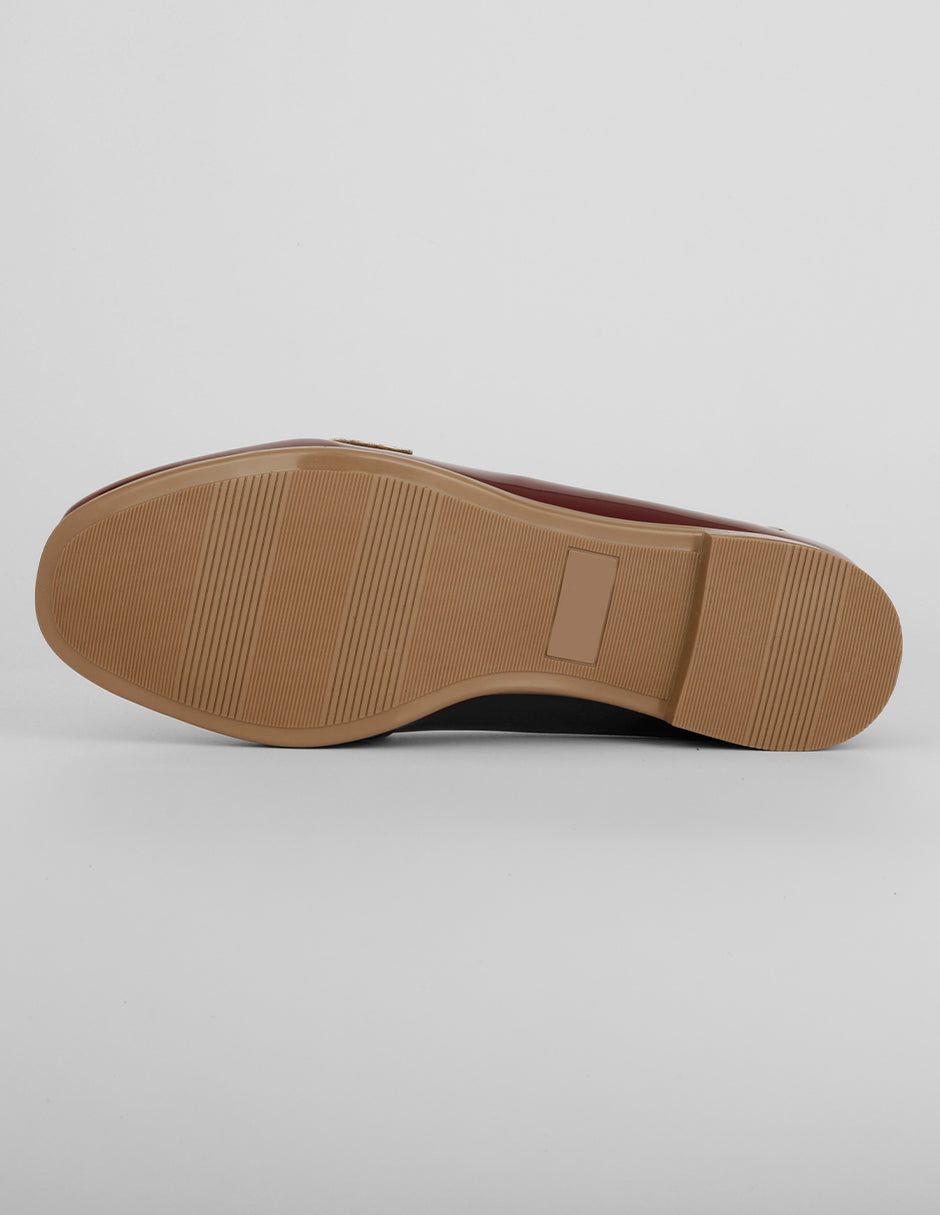 Mocasines Lane en Charol – Rojo