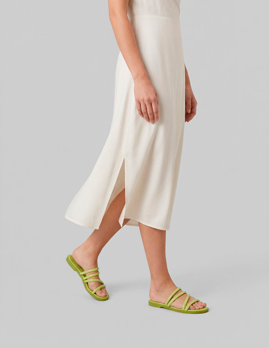 Sandalias de piso Soft en Sintético – Verde