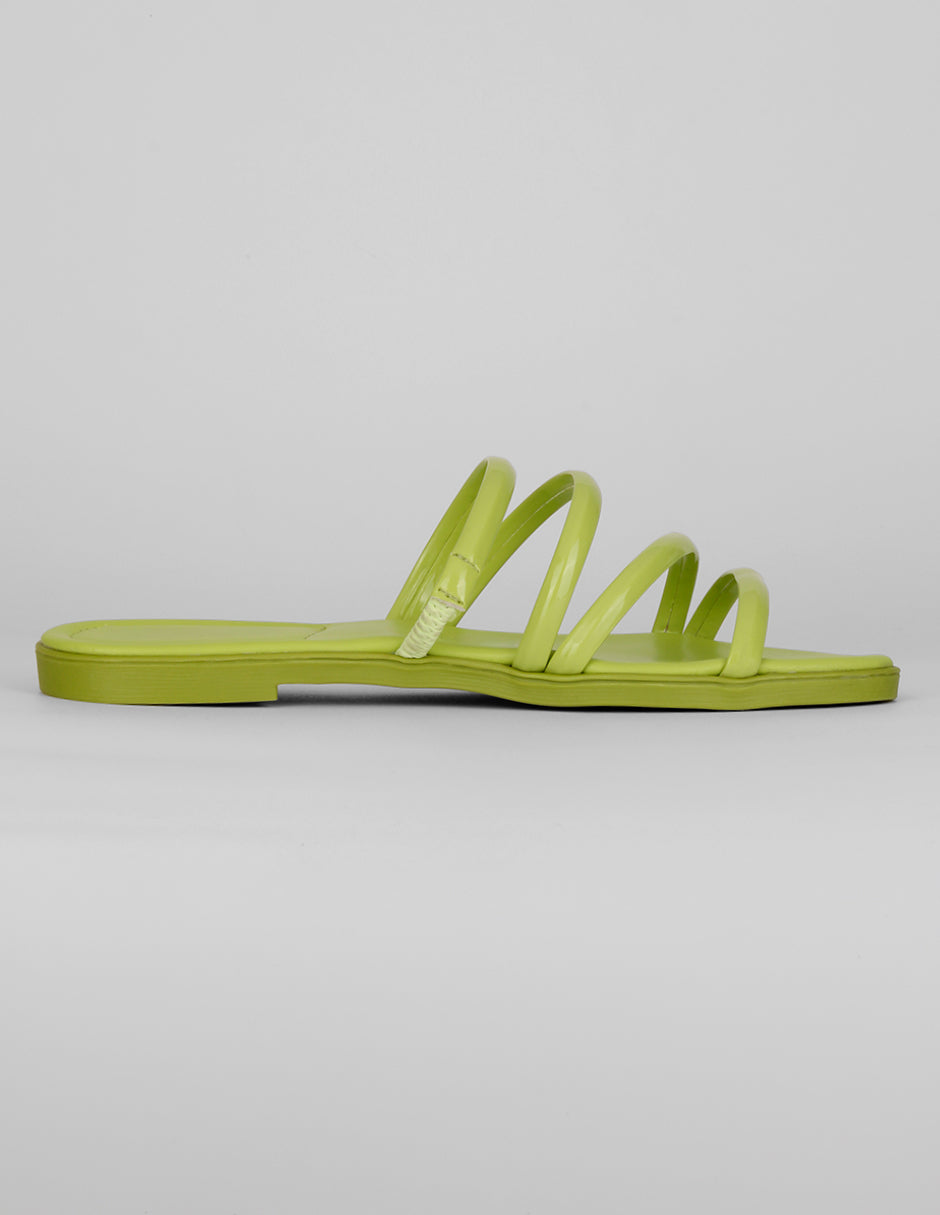 Sandalias de piso Soft en Sintético – Verde