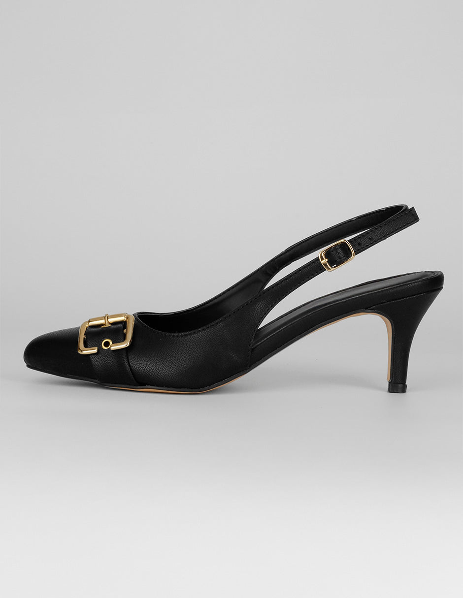 Zapatillas Exterior Piel vegana Color Negro Para Mujer De RBCOLLECTION