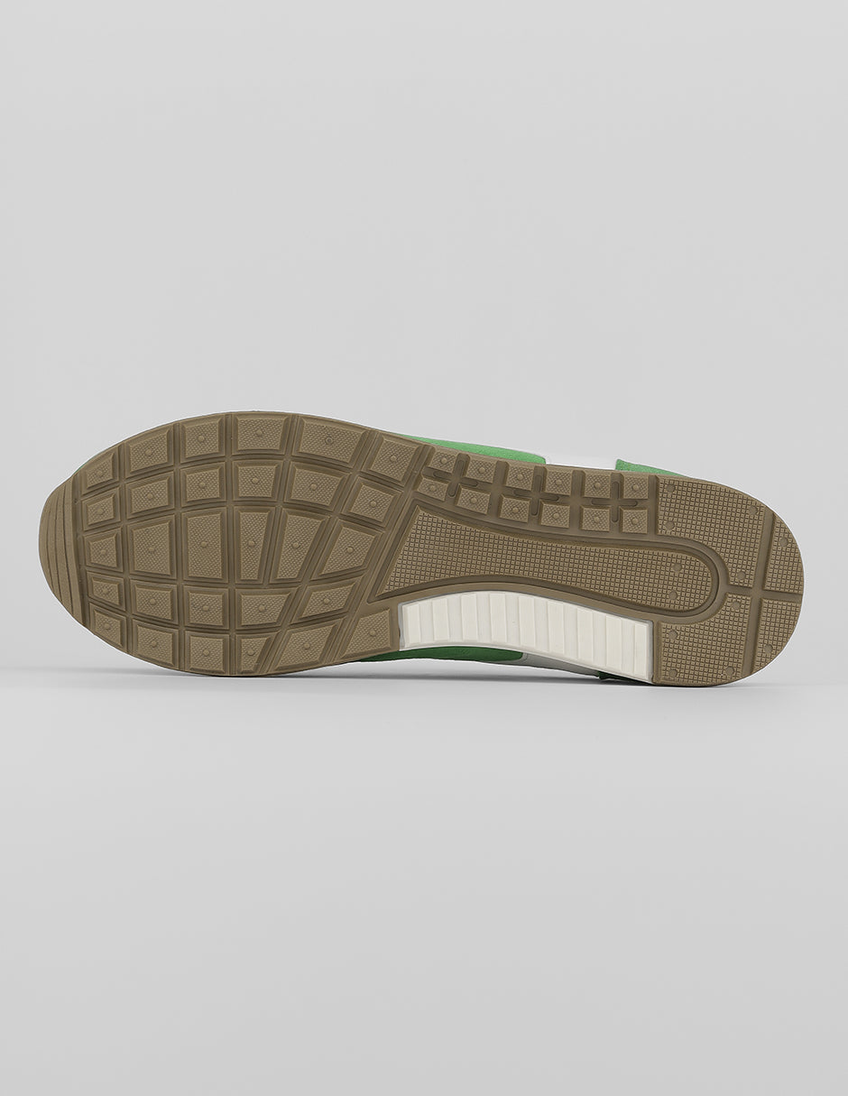 Tenis con cordones  Urban en Gamuza – Verde