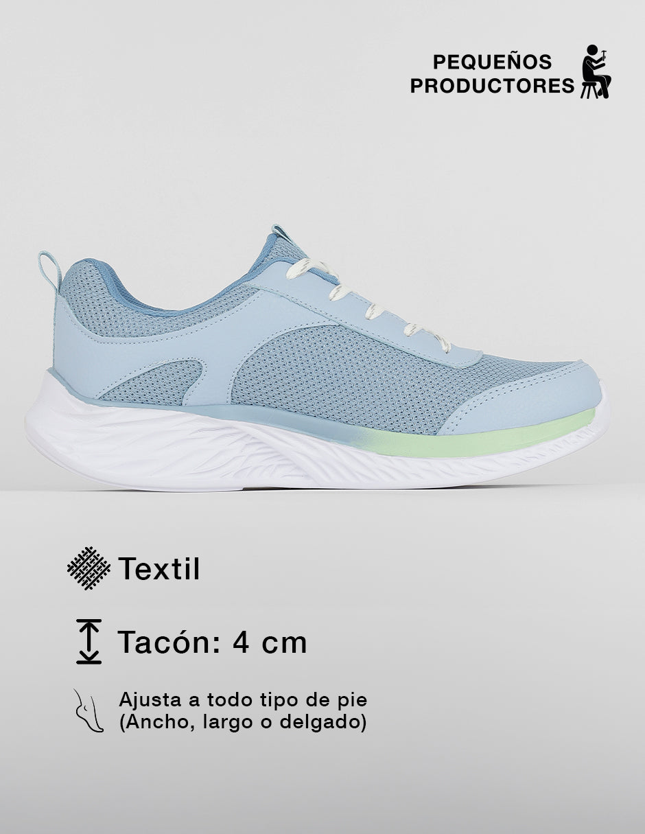 Tenis para entrenamiento  Sport en Textil – Azul