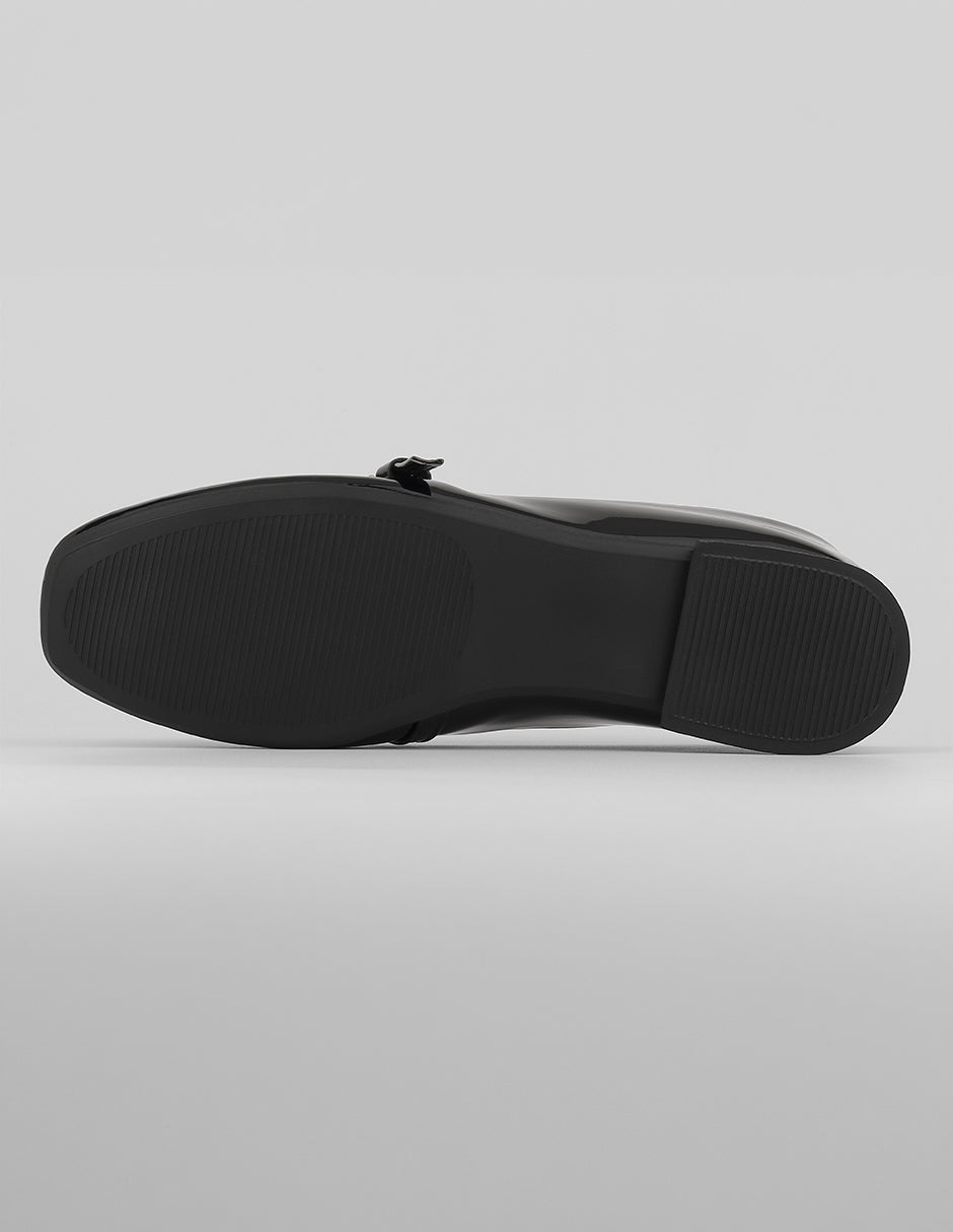 Mocasines Mima en Charol – Negro