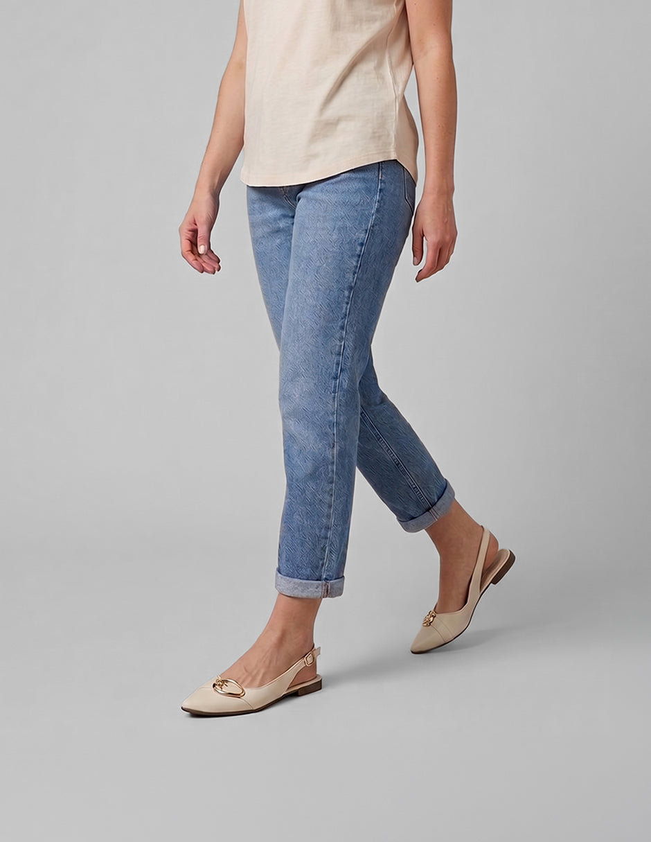 Flats puntales Onne en Piel vegana – Blanco