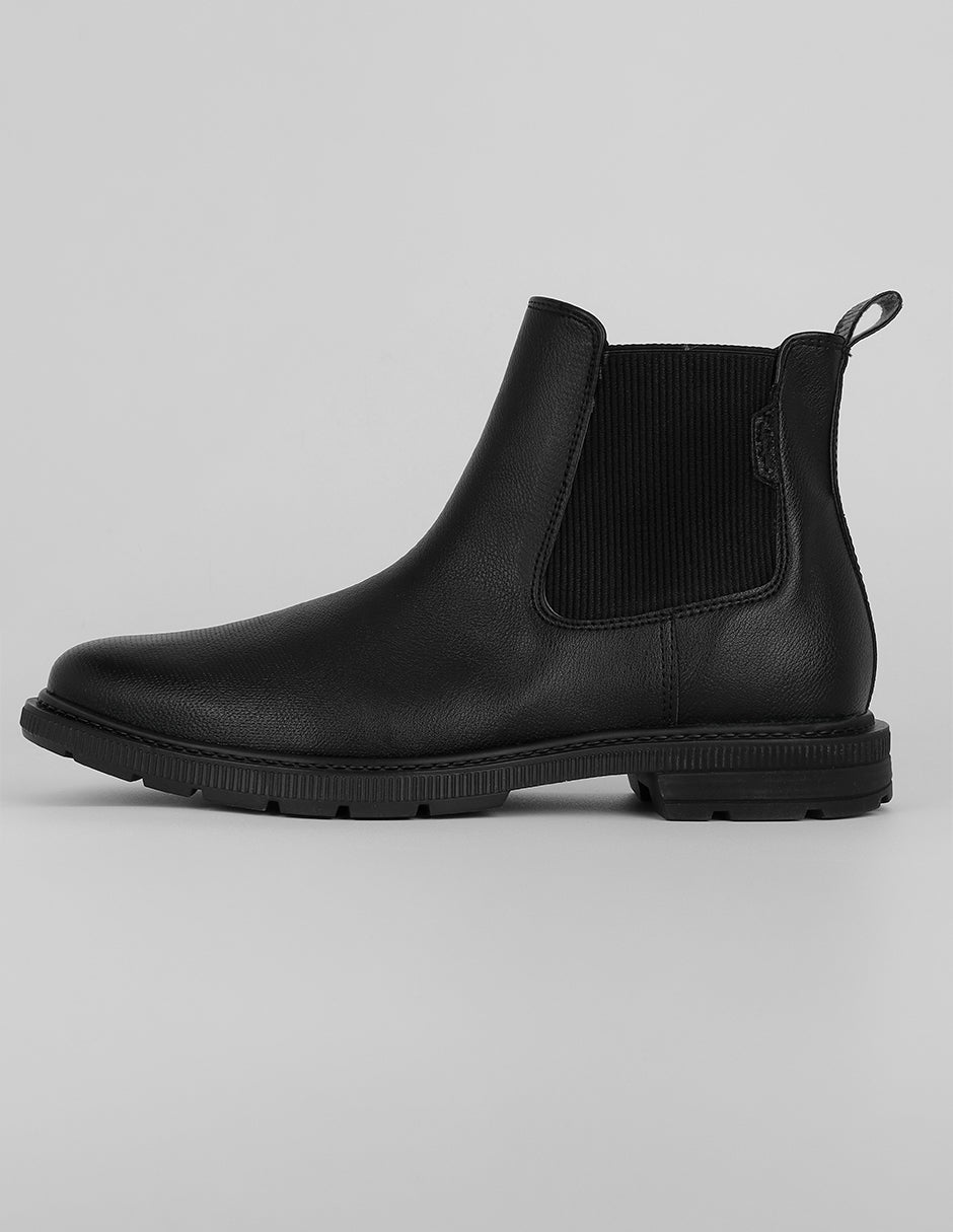 Botas casuales Exterior Piel vegana Color Negro Para Hombre De RBCOLLECTION