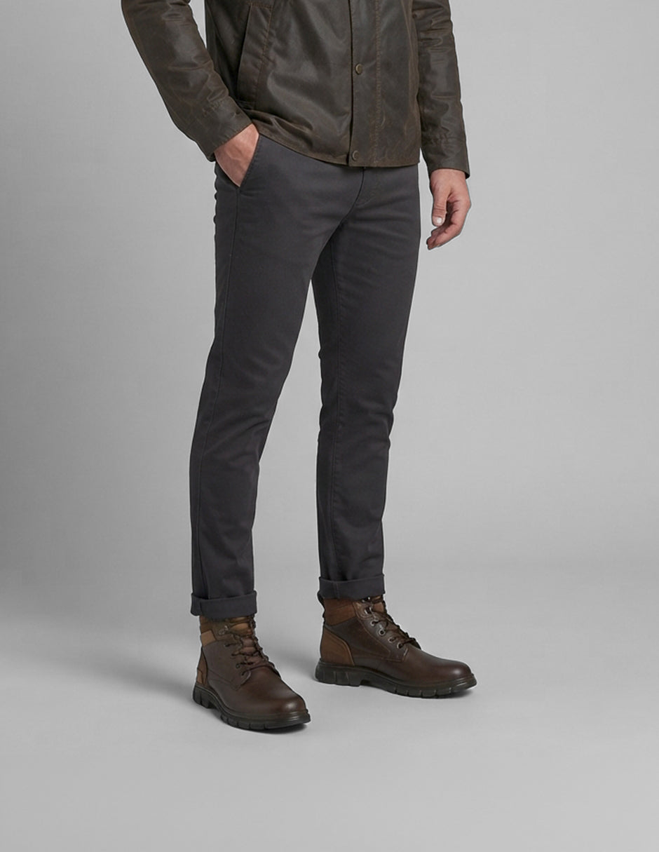 Botas casuales Bike en Piel vegana – Café
