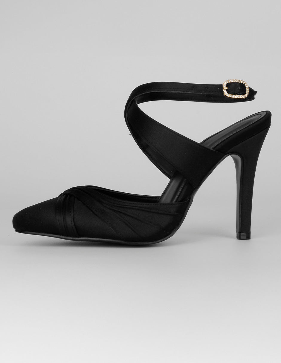 Zapatillas Exterior Textil Color Negro Para Mujer De RBCOLLECTION