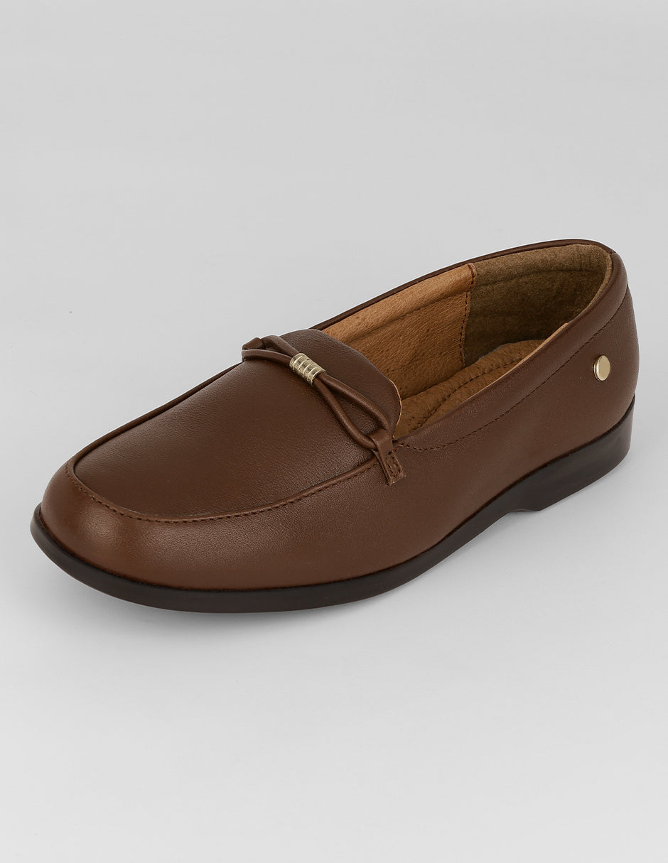 Mocasines Hand Made en Piel – Café