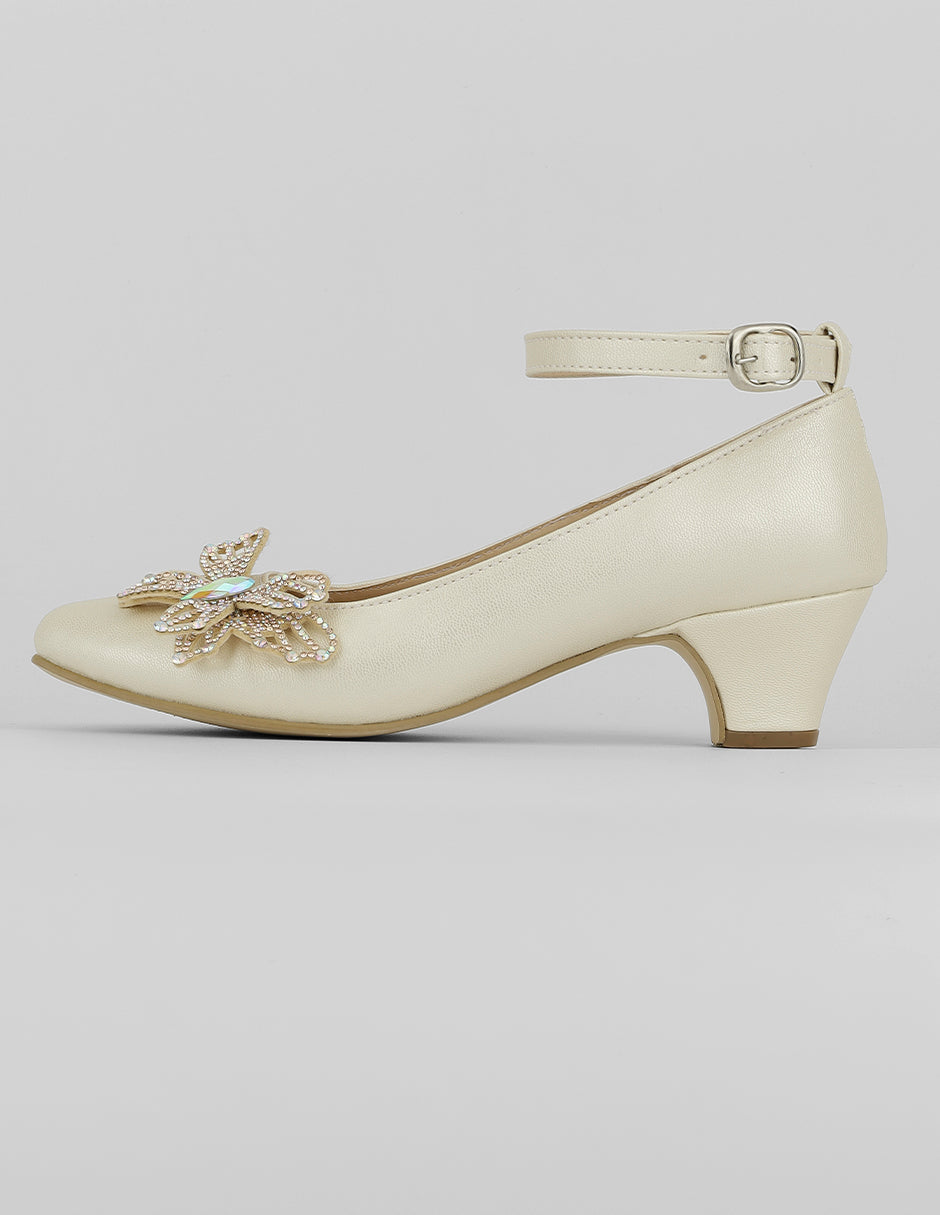 Zapatillas Exterior Piel vegana Color Beige Para Mujer De RBCOLLECTION