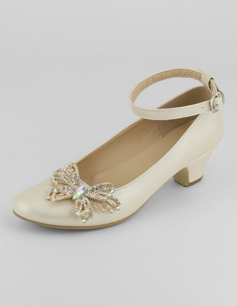 Zapatillas Glam en Piel vegana – Beige