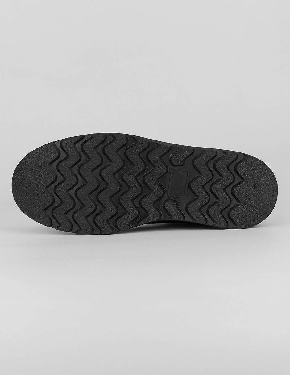 Botas casuales Bike en Piel vegana – Negro