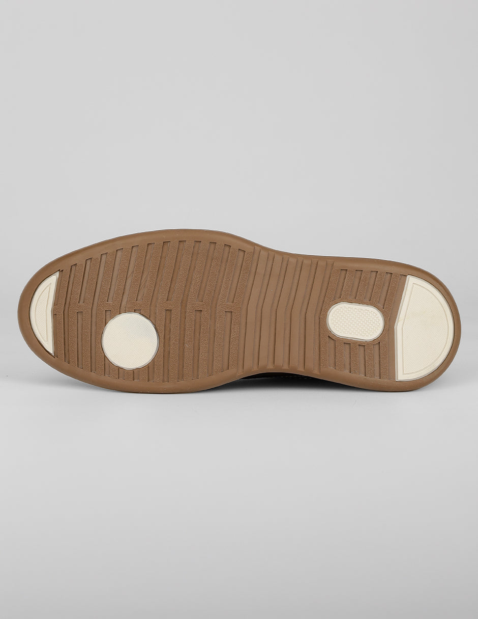 Zapato de confort Salermo en Piel vegana – Café