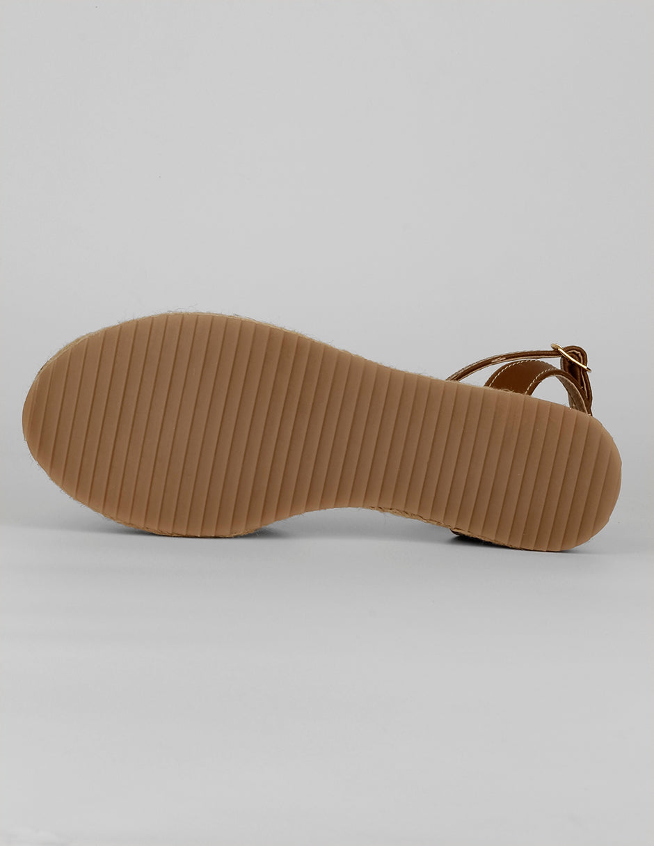 Sandalias de piso Naia en Textil – Café