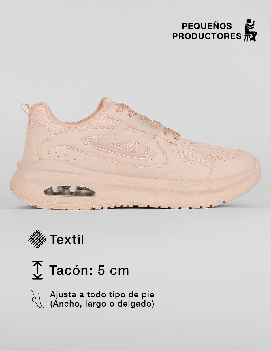 Tenis para entrenamiento  Star en Textil – Rosa