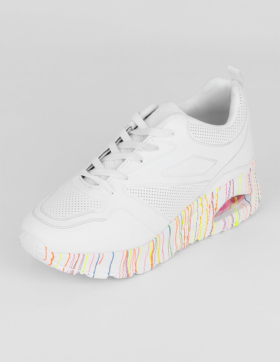Tenis tipo deportivo  Urban en Sintético – Blanco