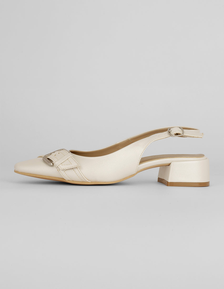 Zapatillas Exterior Piel vegana Color Latte Para Mujer De RBCOLLECTION
