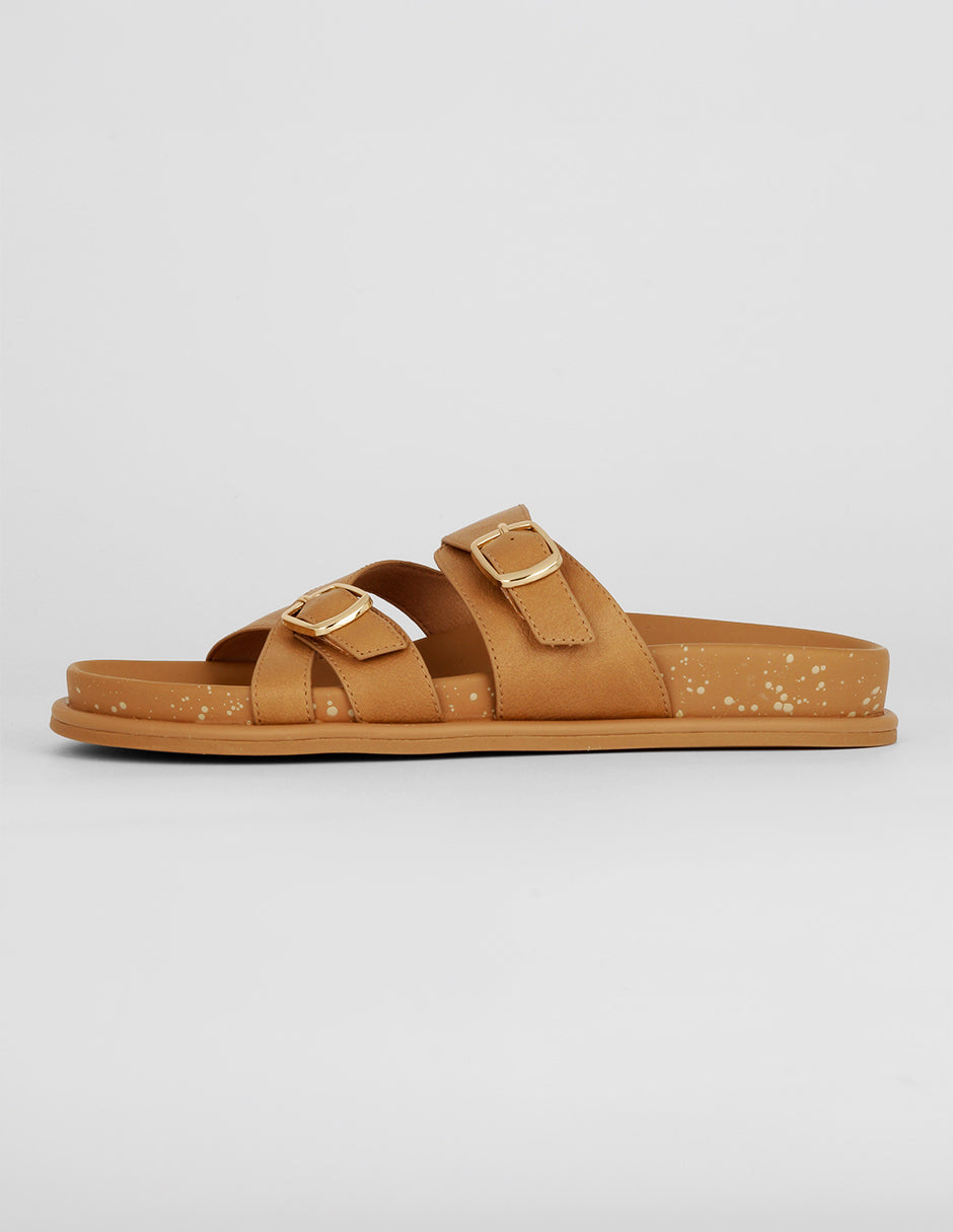 Sandalias con plataforma Exterior Sintético Color Café Para Mujer De RBCOLLECTION