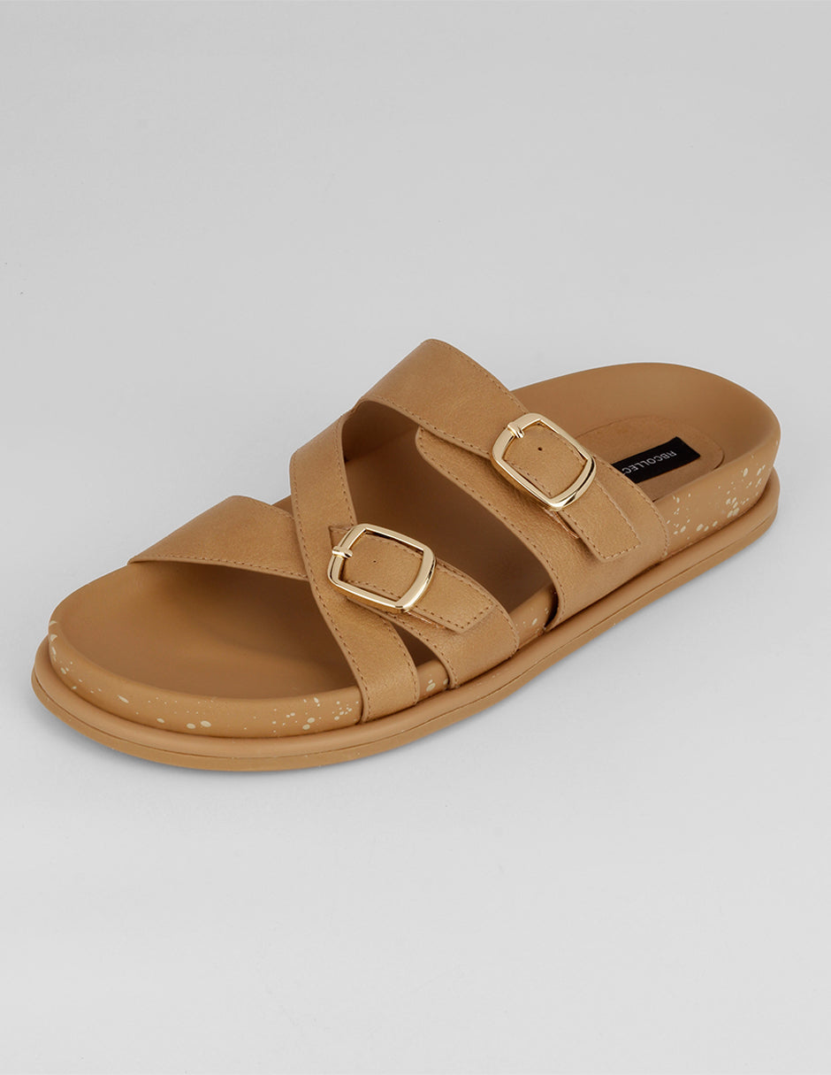 Sandalias con plataforma Daily en Sintético – Café