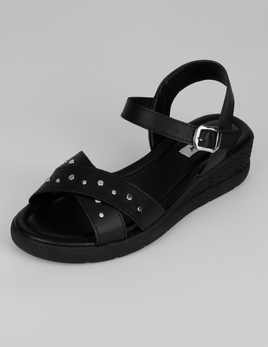 Sandalias con plataforma Naia en Sintético – Negro