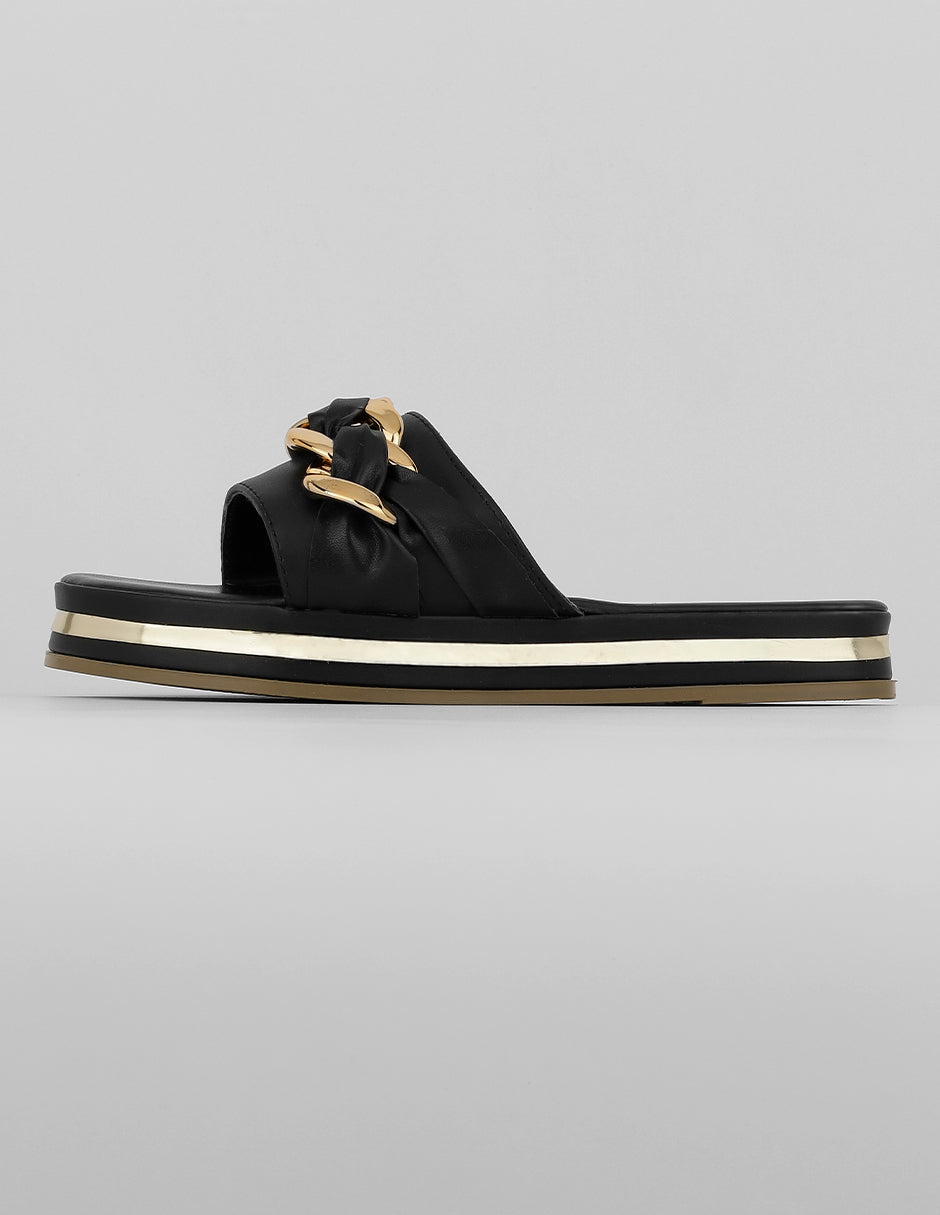 Sandalias con plataforma Exterior Sintético Color Negro Para Mujer De RBCOLLECTION